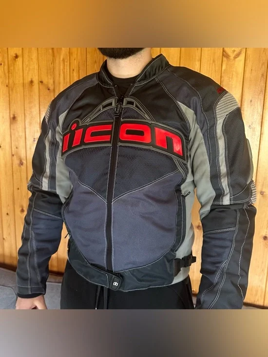 ICON Contra Performance Series Motorcycle Jacket - Picture 4 of 6